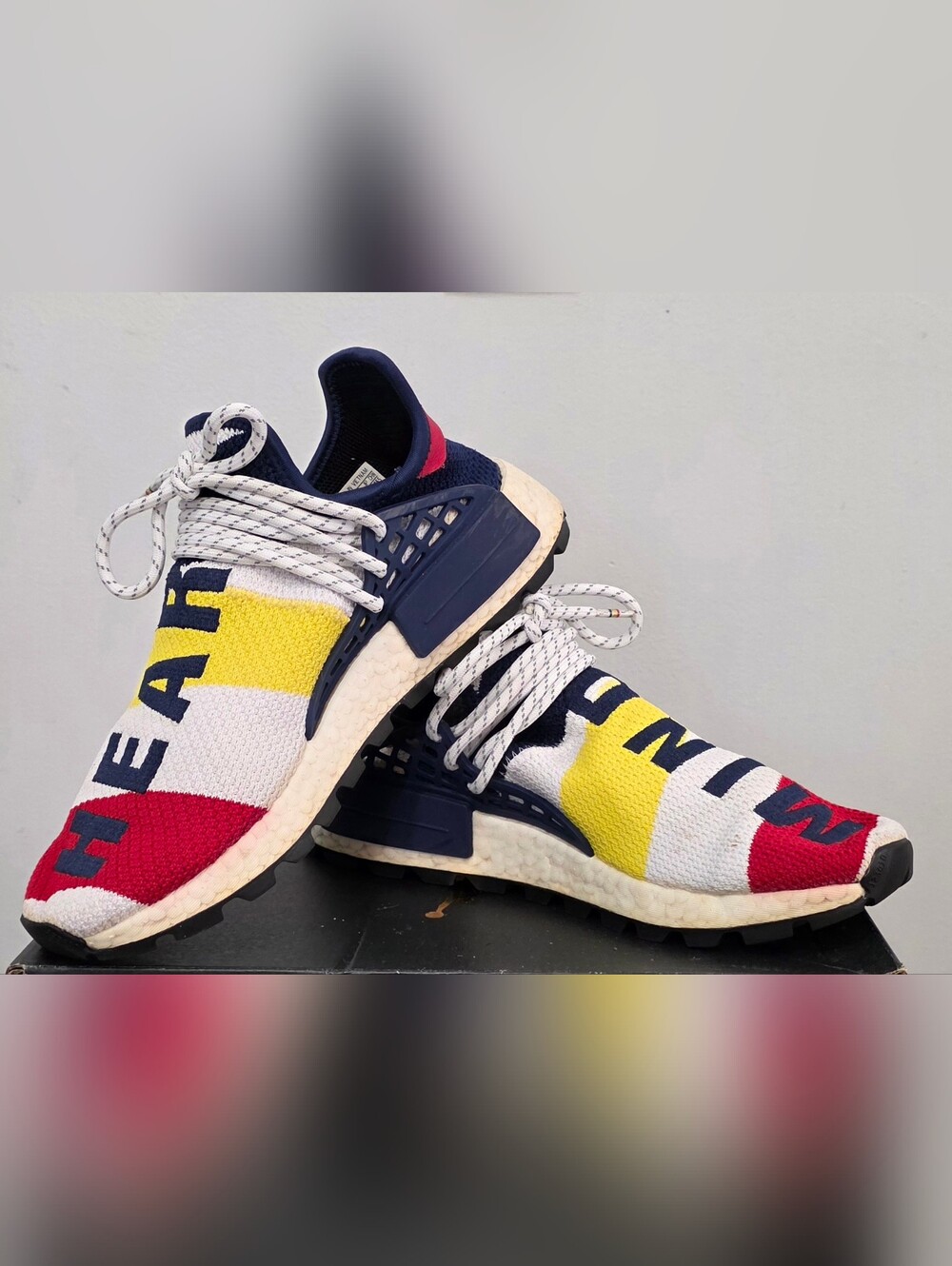 Size 8 - Pharrell x Billionaire Boys Club x adidas NMD Human Race Trail BBC